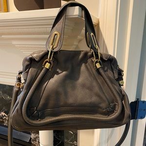 Chloe Paraty Handbag. Rock color